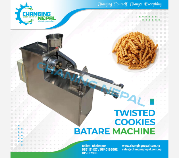 Twist Cookies Machine ( Batare Making Machine)